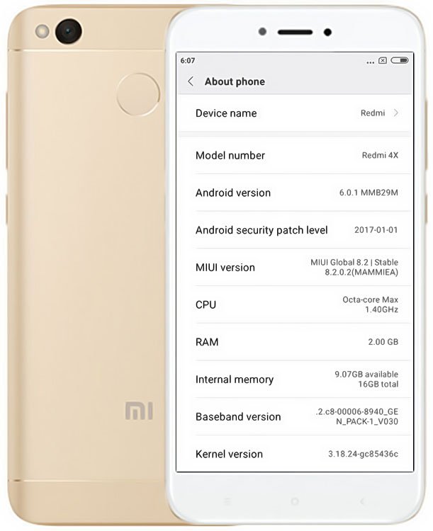 Xiaomi Redmi Note 4 Характеристики