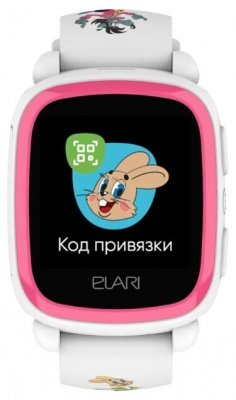 Детские умные часы ELARI KidPhone «Ну, Погоди!» белый