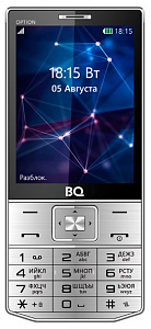 Мобильный телефон BQ-3201 Option Серебряный