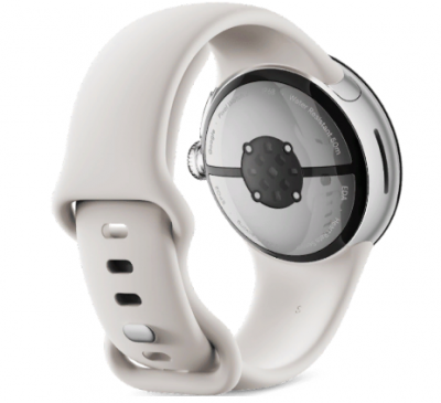 Часы Google Pixel Watch 2 WiFi Silver Case/ Porcelain Band