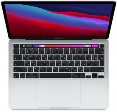 Ноутбук Apple MacBook Pro 2020 M1 13" M1/16GB/1024GB SSD/Apple M1 серебристый (Z11F00030)