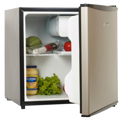 Холодильник Shivaki Shrf-54Chs серебристый/черный