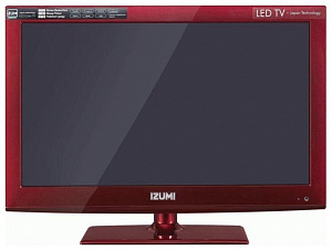 Телевизор Izumi Tle22f400r (Fhd) красный