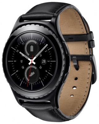 Умные часы Samsung Gear S2 classic (черный)