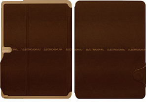Чехол Eg для Samsung Galaxy Note 10.1 P6050 рифлёный Коричневый