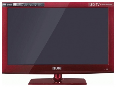 Телевизор Izumi Tle19h400r (Hdr) красный