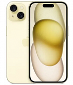 Смартфон Apple iPhone 15 256Gb желтый