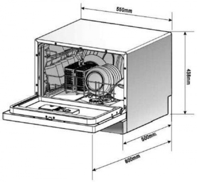 Посудомоечная машина Korting Kdf 2095N