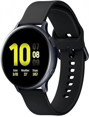Часы Samsung Galaxy Watch Active2 алюминий 44 мм лакрица