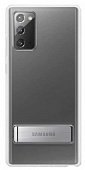Чехол (клип-кейс) SAMSUNG Clear Standing Cover, для Samsung Galaxy Note 20, прозрачный [ef-jn980ctegru]