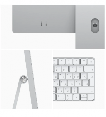 Моноблок APPLE iMac 24 MGTF3 8/256 silver