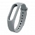 Силиконовый браслет для Mi Band 2 grey