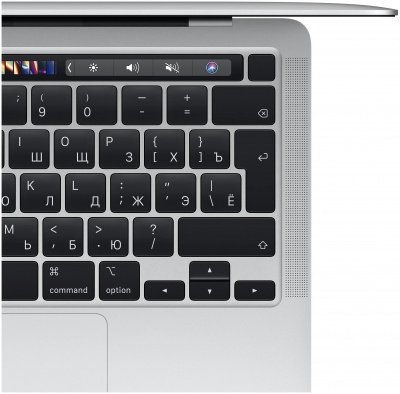 Ноутбук APPLE MacBook Pro M1 13.3", IPS, Apple M1 16ГБ, 512ГБ SSD, Mac OS, Z11F0002Z, серебристый