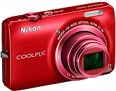 Фотоаппарат Nikon Coolpix S3600 Red
