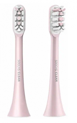 Сменные насадки для зубной щетки X3 розовый