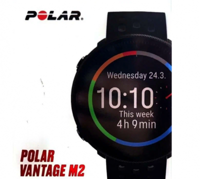 Часы Polar Vantage M2 Black Gray