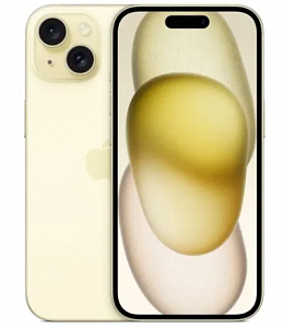 Смартфон Apple iPhone 15 128Gb желтый