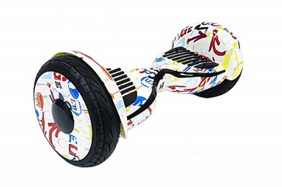 Гироскутер Smart Balance Wheel Suv 10 (белый граффити)