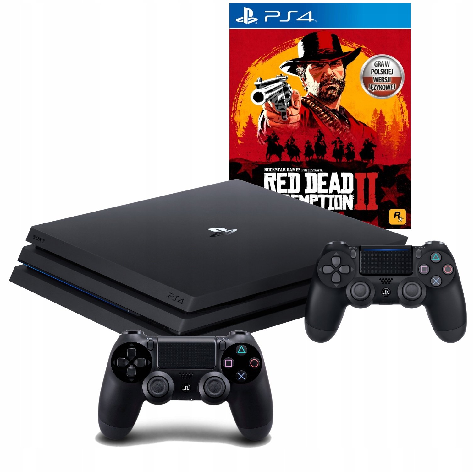 Игровая приставка Sony PlayStation 4 Pro + Red Dead Redemption 2 - купить,  цены, отзывы - ZurMarket.ru