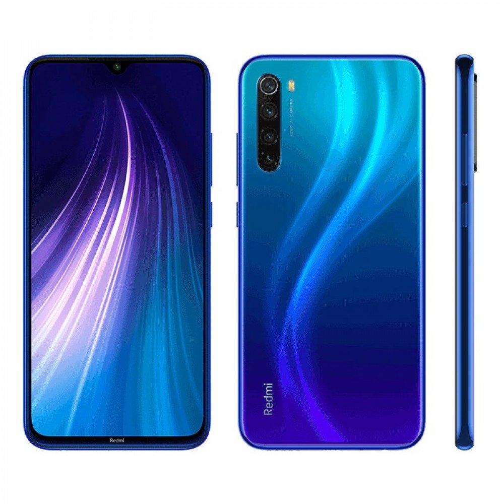 Смартфон Xiaomi Redmi Note 8 4/128GB синий - купить, цены, отзывы -  ZurMarket.ru