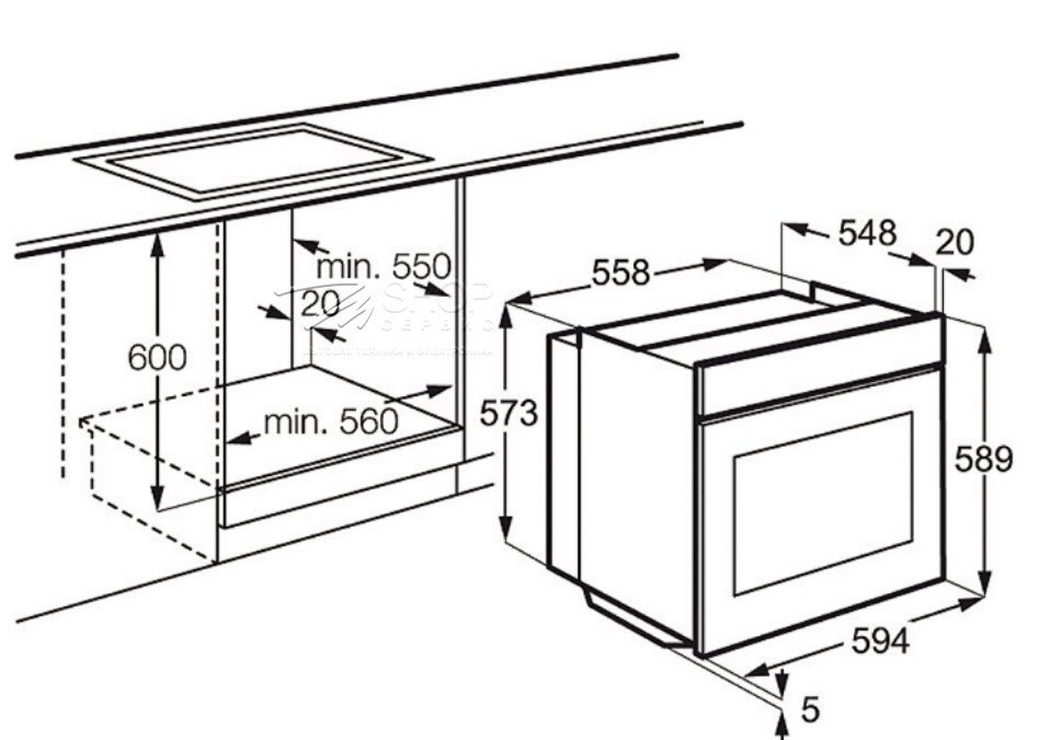 Духовой шкаф ariston hotpoint 7ofh g wh