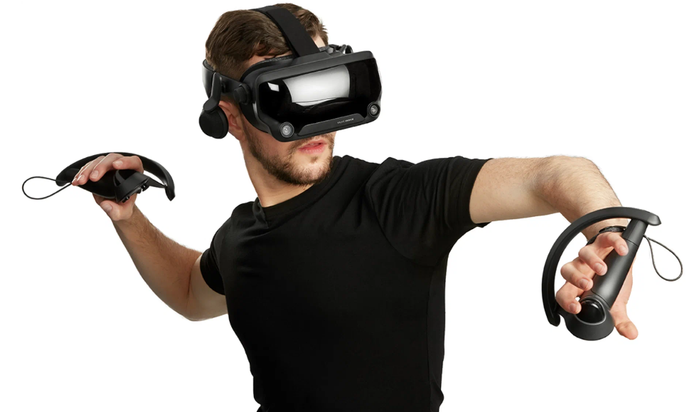 Виртуальная шлем купить для пк. VR очки Valve. Шлем Valve Index. Очки виртуальной реальности для half Life Alyx. ВР очки с контроллерами.