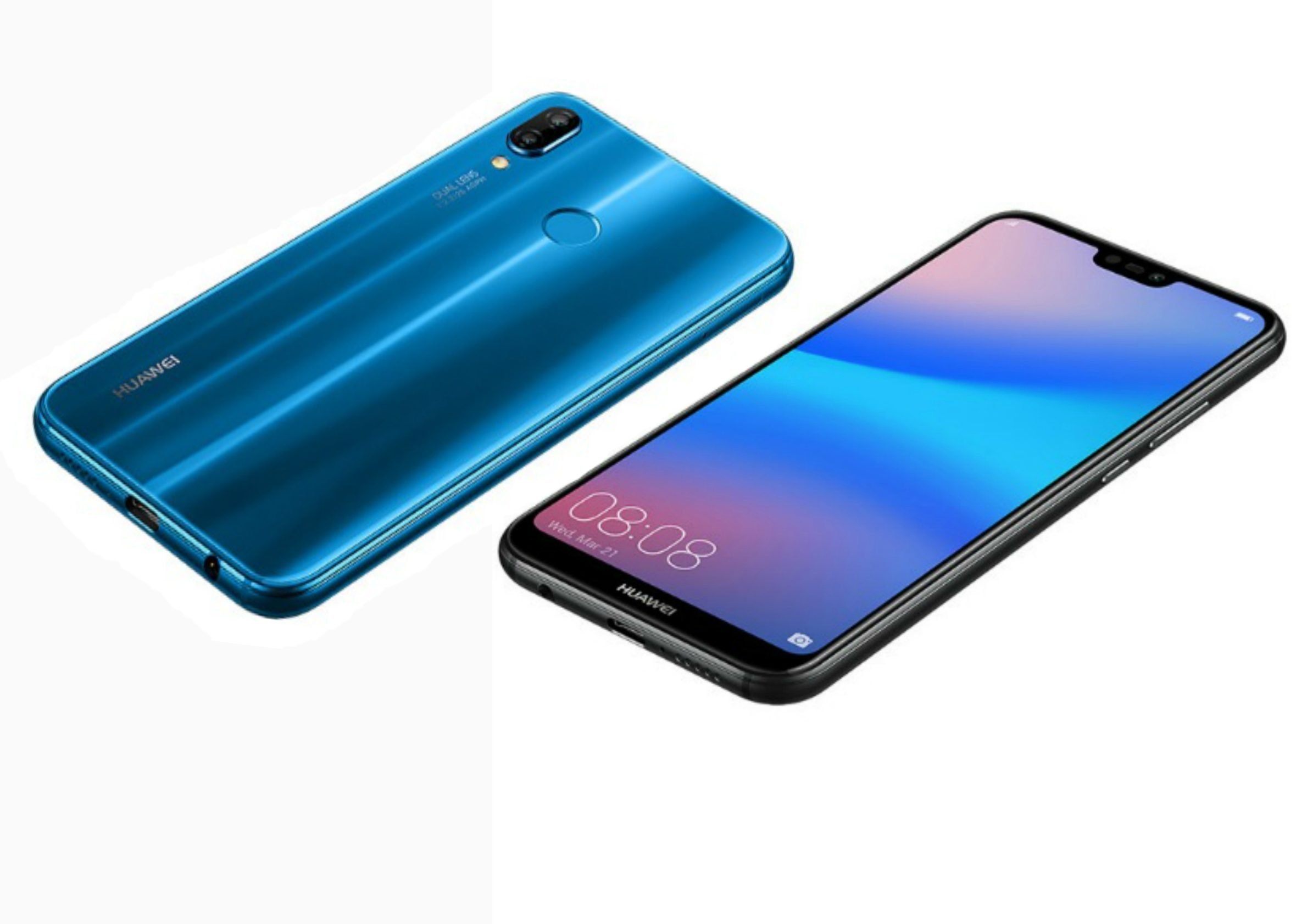 Смартфон Huawei p20 Lite, синий
