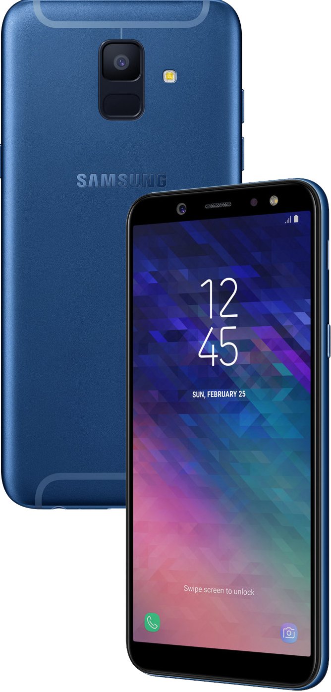 Смартфон Samsung Galaxy A6+ 32GB голубой - купить, цены, отзывы -  ZurMarket.ru