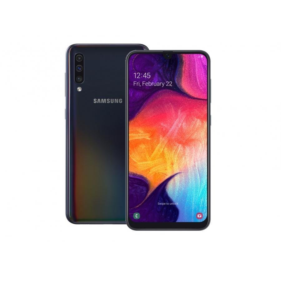 Смартфон Samsung Galaxy A50 6/128Gb Black (черный) - купить, цены, отзывы -  ZurMarket.ru