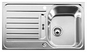 Кухонная мойка Blanco Lantos 45S-If Compact нерж. сталь, с клапаном-автоматом 519059