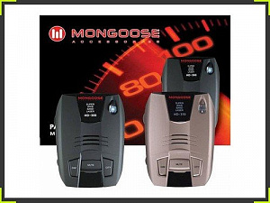 Антирадар Mongoose Hd-300 (черный глянцевый, голосовой)
