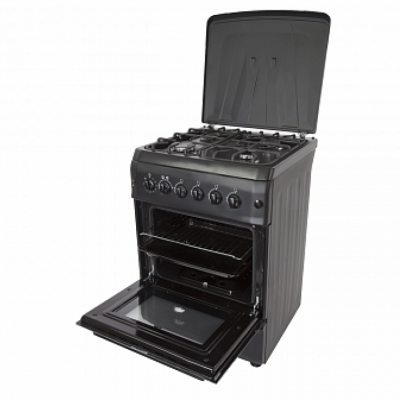 Газовая плита Ricci Rgc6020bl матовый чёрный