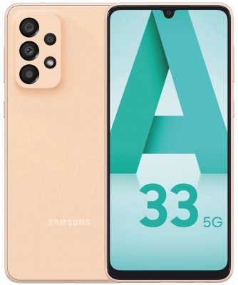 Смартфон Samsung Galaxy A33 128GB оранжевый