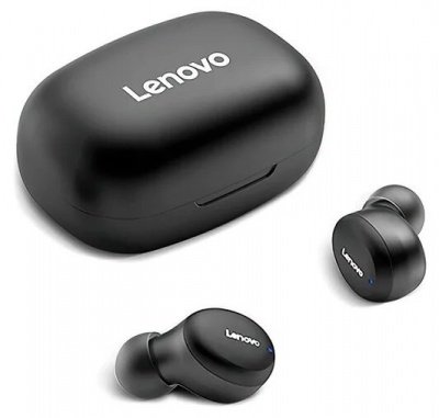 Беспроводные наушники Lenovo H301 TWS Wireless Earbuds черный