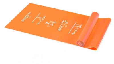 Лента эластичная для фитнеса Yunmai Elastic Band 0.35 мм Orange Ymtb-T301