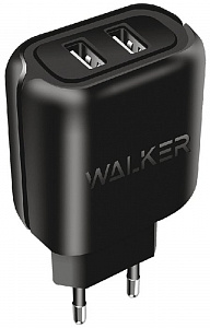 Сетевое зарядное устройство WALKER WH-27 2 usb разъема (2.1A)
