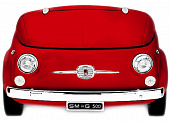 Холодильник Smeg 500 R (Fiat500) красный