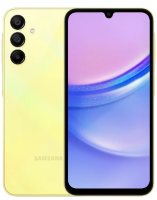 Смартфон Samsung Galaxy A15 6/128 Yellow