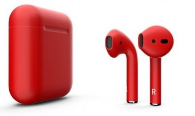 Беспроводные наушники Apple AirPods Color - Matte Red