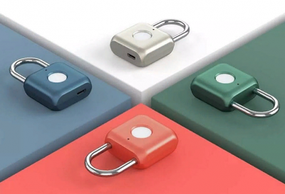 Замок Xiaomi Uodi Smart Fingerprint Lock Padlock Kitty золотой