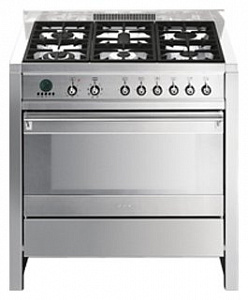 Комбинированная плита Smeg Cs19-6