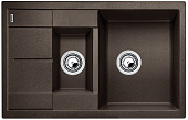Кухонная мойка Blanco Metra 6S Compact, 78*50, гранит, кофе 3537