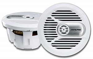 Колонки автомобильные Alpine Spr M700w  White Marine