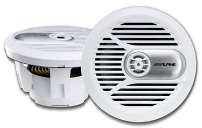 Колонки автомобильные Alpine Spr M700w  White Marine