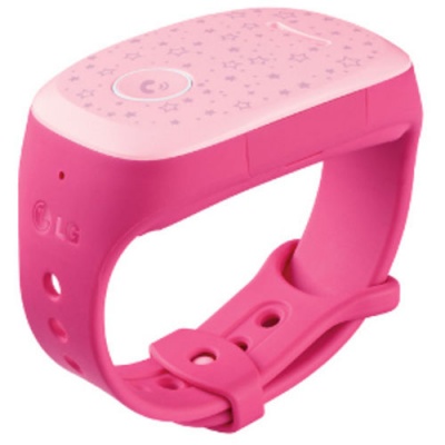 Детский браслет GPS LG W105T Kizon Watch Pink 