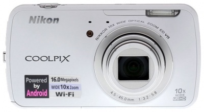 Фотоаппарат Nikon CoolPix S800c Black