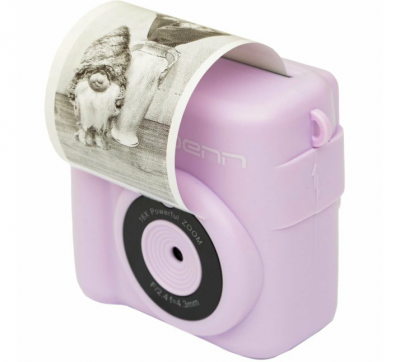 Фотоаппарат моментальной печати Denn Funny Cam TDC015PL фиолетовый