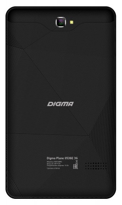 Планшет Digma Plane 8536E 4G Black (8" IPS, 1280x800, 4х1.2ГГц, 1+8Гб, 3500мАч, 7.0)