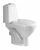 Унитаз Sanitrend Classic, белый с жестким сидением, 51820 12