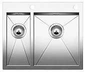 Кухонная мойка Blanco Zerox 340,180-If,А нерж. сталь зеркальная полировка с клапаном-автоматом 513701